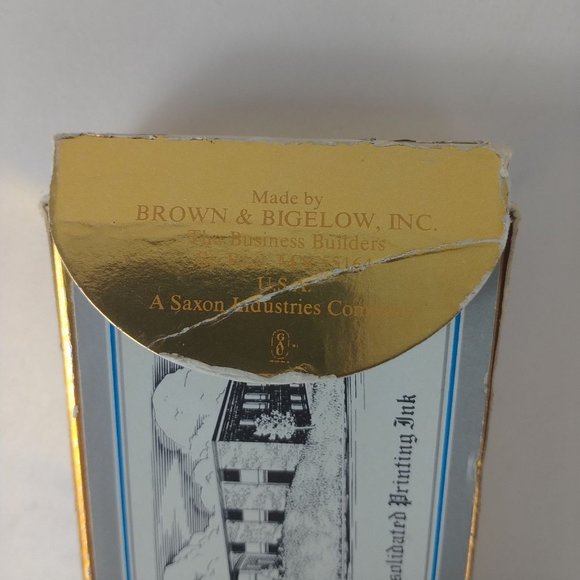 Brown & Bigelow Deck Playing Cards Consolidated Printing Ink Vintage - Picture 2 of 10